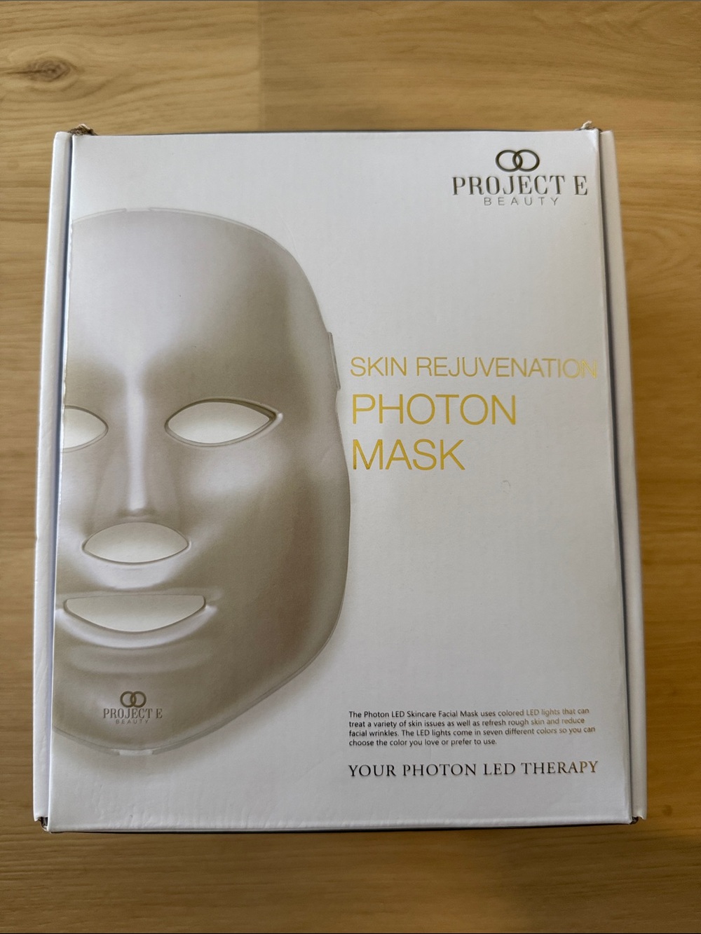Project E White LED Photon Mask for Skin Rejuvenation